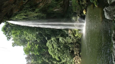 Misol ha waterfall Stock Footage 39053692