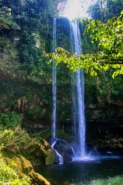 Misol Ha Waterfall Stock Photos