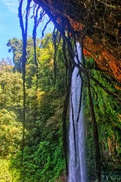 Misol Ha Waterfall Stock Photos