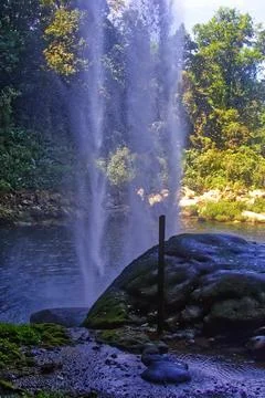 Misol Ha Waterfall Stock Photos