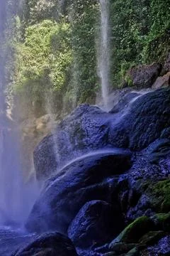 Misol Ha Waterfall Stock Photos
