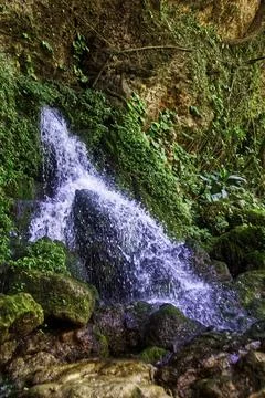 Misol Ha Waterfall Stock Photos