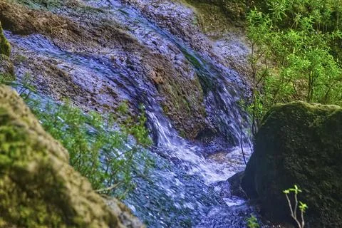 Misol Ha Waterfall Stock Photos