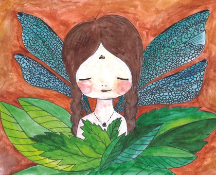 Miss dragonfly Stock-Illustration