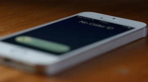 Missed call on smartphone, 4k, UHD Stock Footage 49098986