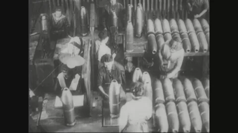 Missile being inspected by workers Stock Footage 43312327