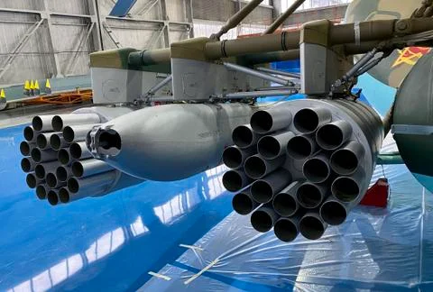 Missile blocks Foto stock