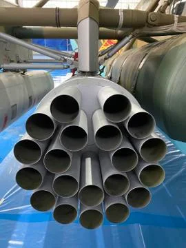 Missile blocks Foto stock