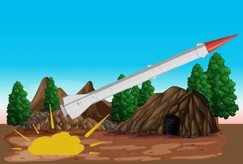 Missile Concept Illustration Stock Illustration
