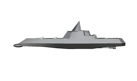 Missile Destroyer 3D Model