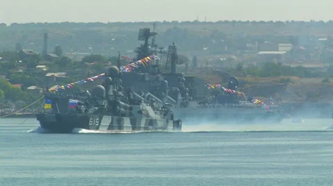 Missile hovercraft "Bora" Black Sea Fleet. Видео 8913817
