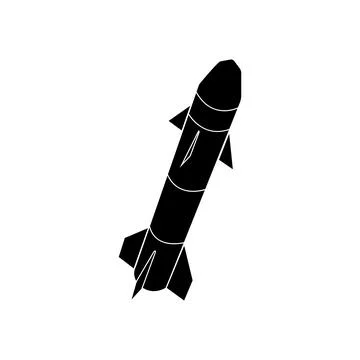 Missile icon Stock Illustration