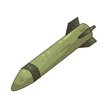 Missile  illustration Stock Illustration