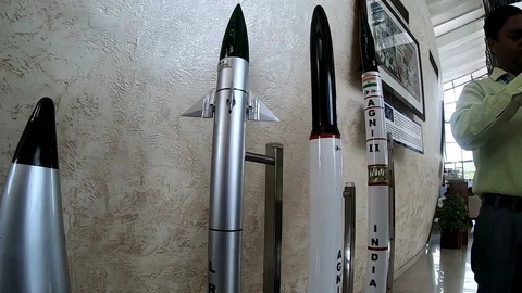 Missile of India Video stock 114302509