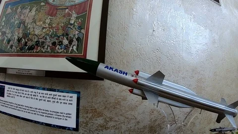 Missile of India Video stock 114302513