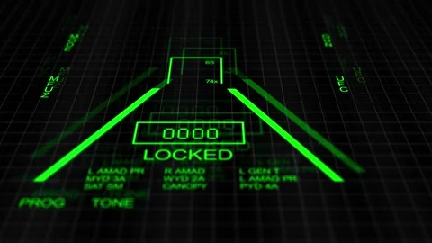 A Missile Interface of a Fighter Jet Launching a Missile - Last Missile - Gr Stock Footage 316105772