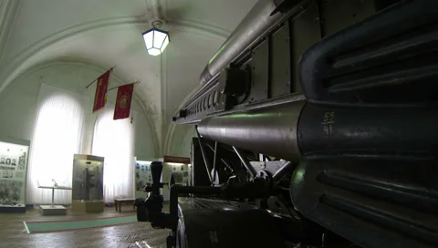 The missile launcher Katyusha 2.7K Stock Footage 34764524