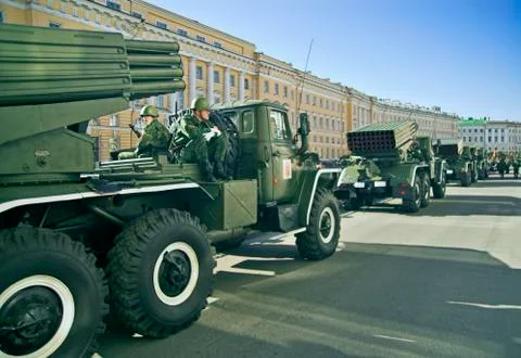 Missile vehicles Stock Photos
