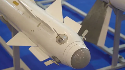 Missile Warhead Development of Modern Weapons in Ukraine Stock Footage 68601048