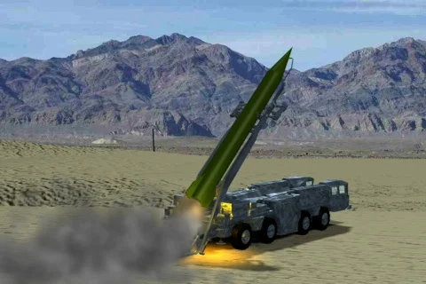 MissileLaunch 19 2997 Video stock 65616