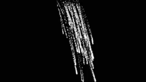 Missiles hit ground motion graphics with night background Stock Footage 201584943