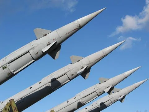 Missiles Foto stock