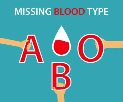Missing Blood Type イラスト素材