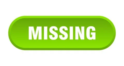Missing button. missing rounded green sign. missing Stock Illustration