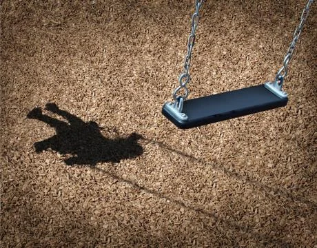 Missing child Stock Illustration