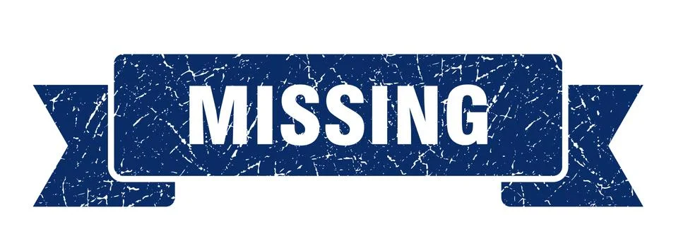 Missing Stock Illustration