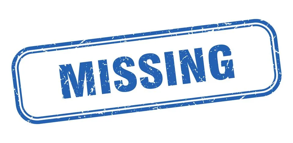Missing Stock Illustration