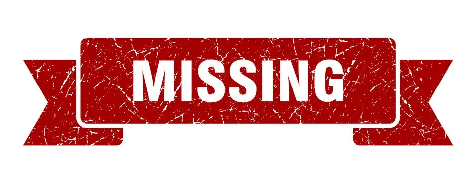 Missing Stock Illustration