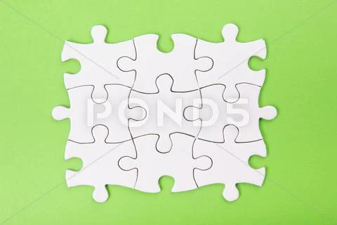 Missing jigsaw puzzle pieces. Business concept. Compliting final task Stock Photos