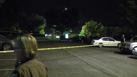 Missing person car found yellow markoff 動画素材 34457438