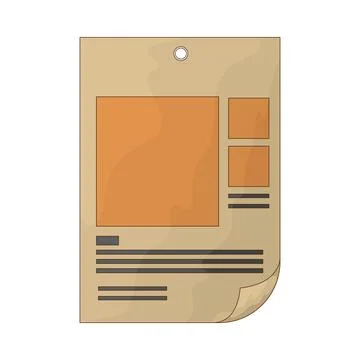 Missing person poster illustration Stock Illustration