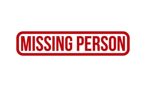 Missing Person Rubber Stamp. Red Missing Person Rubber Grunge Stamp Seal Ve.. Illustrazione stock