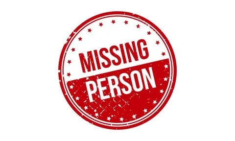 Missing Person Rubber Stamp. Red Missing Person Rubber Grunge Stamp Seal Ve.. 스톡 일러스트