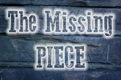 The missing piece concept Stock Illustration