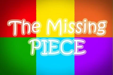 The missing piece concept Stock Illustration