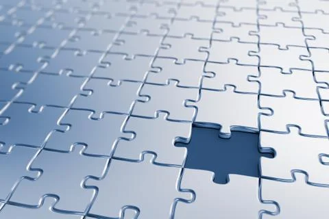 Missing piece Stock Illustration