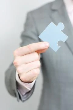 The missing piece Stock Photos