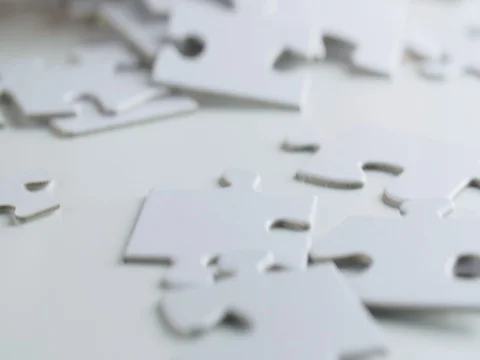 Missing Piece of a Puzzle Stock Footage 74145240