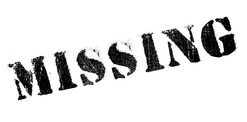 Missing rubber stamp Stock Illustration