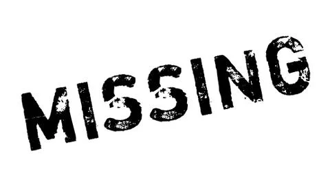 Missing rubber stamp Stock Illustration