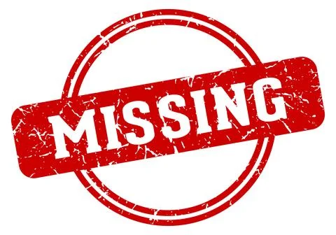 Missing stamp Stock Illustration