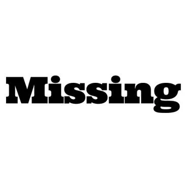 Missing stamp on white Stock Illustration