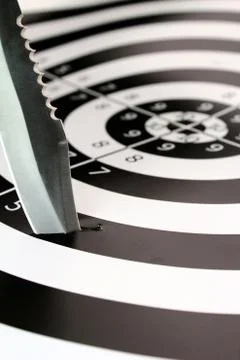 Missing the target 写真素材