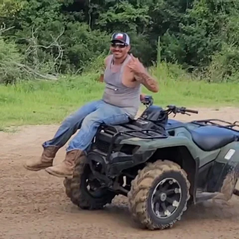 Missing Tire Doesn't Dampen Fun, Crosby, Texas, USA - 07 Aug 2021 Stock Footage 205386342
