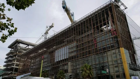 Mission Bay Construction Stockbeeldmateriaal 98223560