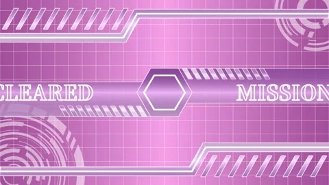 MISSION CLEARED Transitions pack. 5collar 1080p - 30 fps - Alpha Chan (4) Stock Footage 311642142